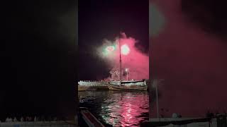 Madeira fireworks on 15 June 2024 Part 3 madeiraisland [upl. by Romeon]