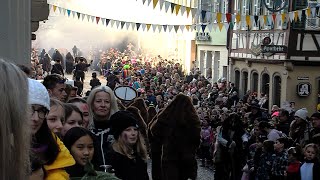 Über 3000 Hästräger beim Umzug durch die Innenstadt Tübingen [upl. by Bridges]