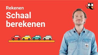 Schaal berekenen uitleg over rekenen met schaal 2024 [upl. by Kreager40]