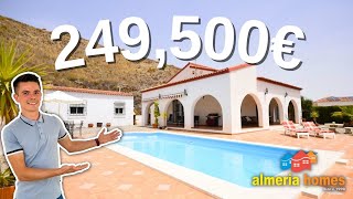 RESERVED Spanish property in Almeria  4 bedroom villa in Arboleas  Villa Spectacular  AH13245 [upl. by Nnylaj]