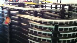 MEGA Slot Car Track with NASCAR Train [upl. by Aneral351]