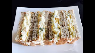 Healthy Egg Crab Stick Salad Recipe 32 [upl. by Lauritz646]