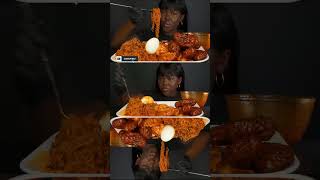 eating dinner 😋 asmr mukbang eating eatingvideos tiktok youtube viral millionviews shorts [upl. by Lathe251]