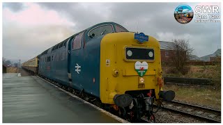 Deltic 55022 Royal Scotts Grey “Heart of Wales Explorer”  4K Remaster [upl. by Trace]