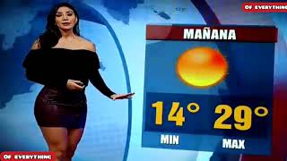 Alejandra Delgadillo el clima candente falda ajustada 2019 diciembre 17 [upl. by Christiansen18]