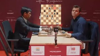 MAGNUS VS PRAGGNANANDHAA  World Blitz Chess [upl. by Carolyn883]