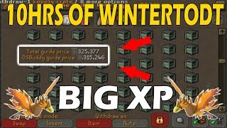 10HRS Of Slaying WINTERTODT  Firemaking Gainz [upl. by Annaillil412]