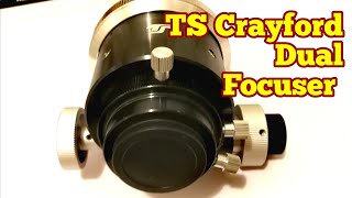 Telescope Service TS Crayford Dual Speed Focuser for SCT telescopes [upl. by Diann]