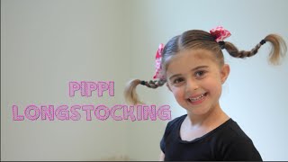 How to Do The Pippi Longstocking Hairdo [upl. by Merete]