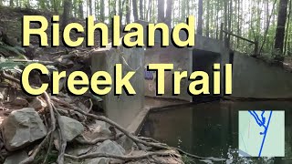 Richland Creek Trail  Raleigh NC HD Audio [upl. by Chita358]