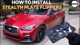 How to Install Stealth Plates  Flippers  510 Auto Group [upl. by Conard]