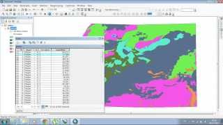 Calcul de la superficie dun shapefile sous ArcMap 101 ArcGis  Tutoriel [upl. by Ormond]