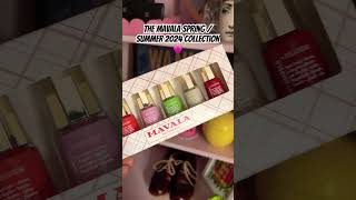 Mavala nail polish collection spring summer 2024 🩷 nailart nails [upl. by Aropizt]