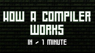 How a Compiler Works in 1 minute [upl. by Faline]