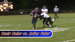 Football Tusky Valley vs Indian Valley [upl. by Gensler]