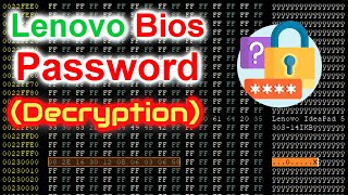 Remove Your Bios Password  Lenovo Bios Password Decryption IdeaPad [upl. by Takakura]