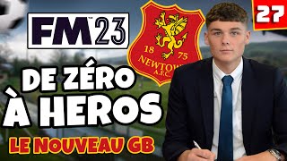 LES MATCHS FACE AUX LEADERS   Épisode 27  Football Manager 2023 Zéro à Héros [upl. by Cormac]