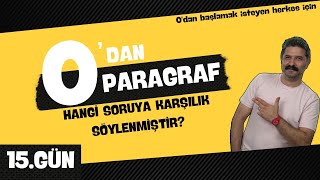 Hangi Soruya Karşılık Söylenmiştir  15GÜN  0DAN PARAGRAF KAMPI  RÜŞTÜ HOCA [upl. by Nahgiem]