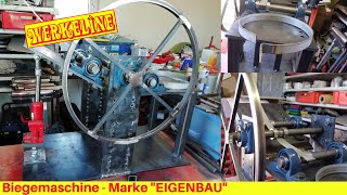 EigenbauRollenbiegemaschine  Homemade Roller Bender [upl. by Asehr857]