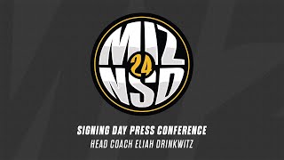 MIZZOU FB Coach Drinkwitz Signing Day Press Conference [upl. by Dihgirb]