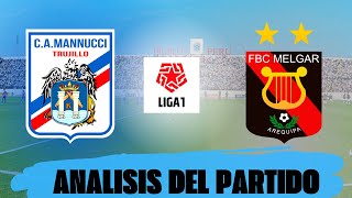 🔴¡EMPATE ATRACTIVO CARLOS MANUCCI 11 MELGAR ⚽ LIGA 1 TORNEO CLAUSURA 🔥 PALABRA FINAL [upl. by Kciredes]