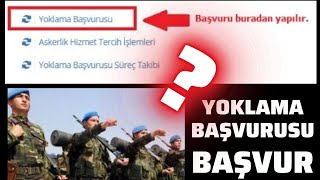 2023 Askerlik Yoklama Başvurusu Nasıl Yapılır e devlet Asal yoklama başvurusu nasıl yapılır [upl. by Buckingham]