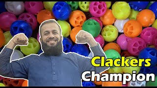 Clackers Champion clackers balls world record clackers challenge  New game tak tak  LATOLATO [upl. by Aljan]