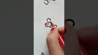 S letter tattoo design like subscribe👍🏻👍🏻👍🏻🥰🥰🥰❤️😄🙏🏻 [upl. by Haidabo]