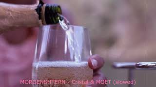 MORGENSHTERN  Cristal amp МОЁТ slowed ТЕКСТ В ОПИСАНИЕ [upl. by Sophie]