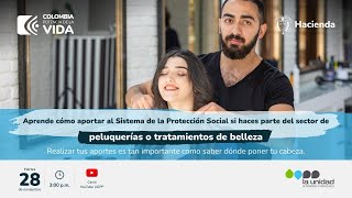 Estilista masajista barbero manicurista conoce tus derechos y con el SistemaDeProtecciónSocial [upl. by Ardnohsal863]