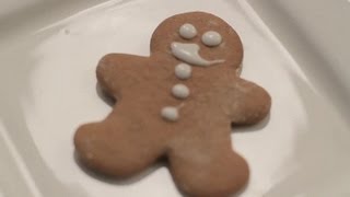 Frosting Recipe for Gingerbread Cookies  Gingerbread Treats [upl. by Ainevuol869]