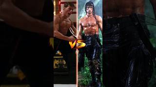 Van Damme VS Sylvester Stallone vandamme martialarts shorts [upl. by Orlina]