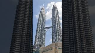 The Petronas Towers Malaysia’s Most Iconic Building 🏢🌏 petronastwintower kualalumpur malaysia [upl. by Mandelbaum]