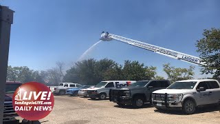 LIVE Daily News  Fire Breaks Out Near Central High School [upl. by Osgood]