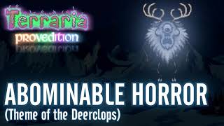 Terraria ProvEdition OST  Abominable Horror Deerclops [upl. by Kennith]