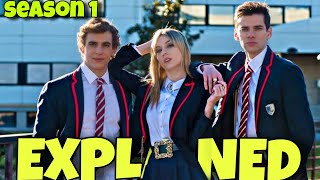 Elite season 1 explained in hindicrime thriller movie explained in Hindi  movieexplainedinhindi [upl. by Richmound]