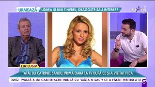 Tatăl lui Catrinel Sandu prima oară la TV după ce șia vizitat fiica [upl. by Aliza]