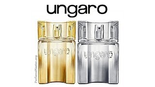 Emanuel Ungaro Gold Silver Perfume Collection [upl. by Iana799]