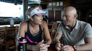 Kona 2015 tritimeInterview mit Siri Lindley [upl. by Annal371]