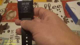 Smartwatch Pebble 301BL Best Buy Florida [upl. by Rebak]