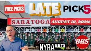 2024 Saratoga Saturday Late Pick 5 [upl. by Eyahs173]