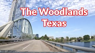 4K The Woodlands Texas driving tour Woodlands Mall and Market Street [upl. by Alleyne]