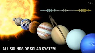 Solar System Soundscape Amazing Sounds of The Sun and All Planets [upl. by Diraj]