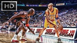 HD Michael Jordan 1 on 1 with Kobe Bryant ALL DUELS [upl. by Donica]