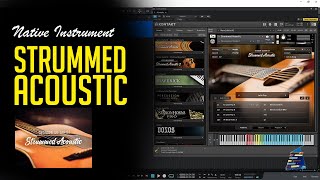 TUTORIAL Session Guitarist STRUMMED ACOUSTIC from Native Instrument [upl. by Anerb]