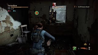 RESIDENT EVIL REVELATIONS 2 Jill with the jump crunch finisher [upl. by Orimar484]