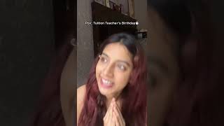 Zyaada masti nahi hogayi comedy funny relatable memes teacher students birthday school lol [upl. by Weissmann]