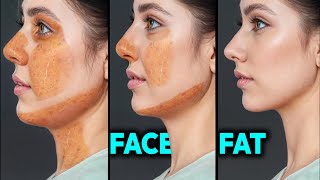 FACE EXERCISES TO LOSE FACE FAT  DOUBLE amp FACELIFT [upl. by Reade320]