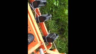 SCAG cheetah 72quot deck farm mower [upl. by Mufinella]