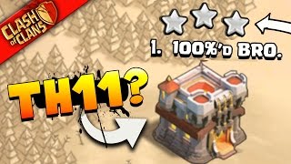 Clash of Clans quotTOP GUY 100dquot TH11 vs TH11 MORE WAR INSANITY [upl. by Ynney]